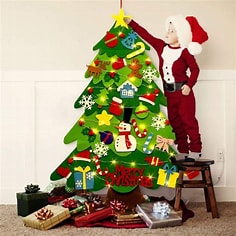 Creative Interactive Christmas Tree 🎄 handmade giftsfor Children 🎅
