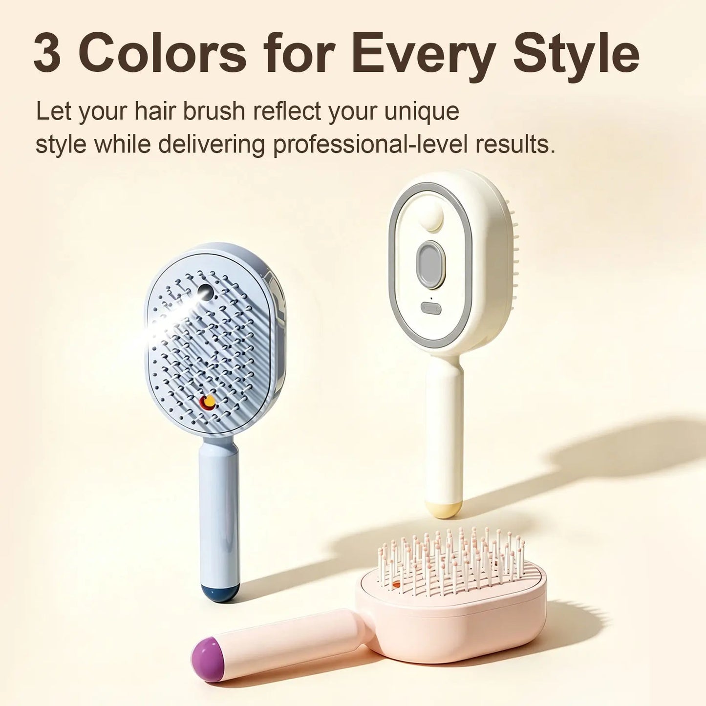 š„Electric Spray Air Cushion Massage Hair Comb ā Anti-Tangle & Essential Oil Mist Brush