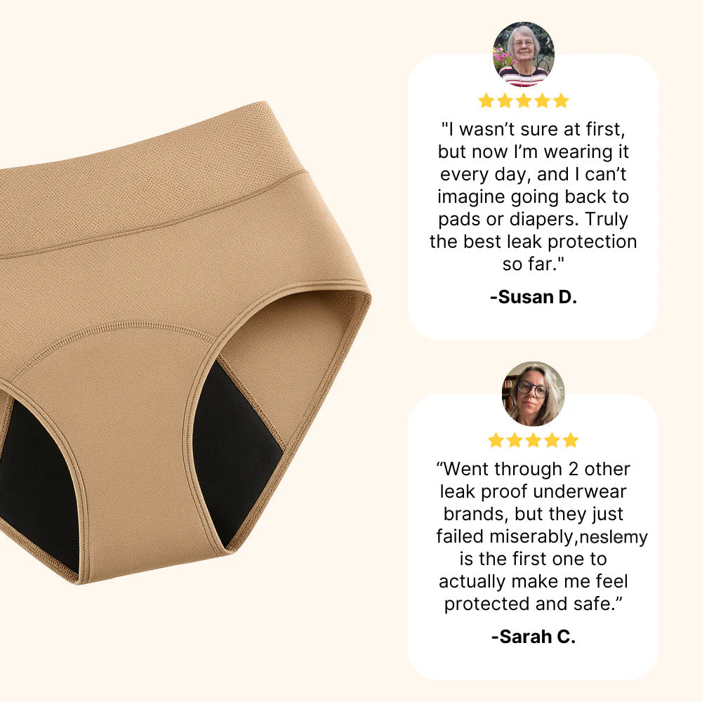 💖🌸Last Day 50% OFF|NEGUSY™ 100% Leak-Proof Underwear 4-pack