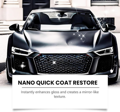 Automotive Nano Coating Repair Agent - With Dust and Water Repellent Properties - Long-lasting and Durable with Gloss, Suitable for Continuous Use