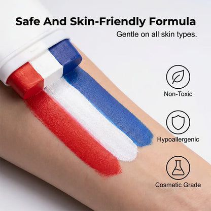🔥BUY 1 GET 1 FREE🔥3 Color Flag Face Paint Stick for World Cup