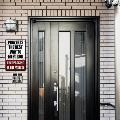 🔥LAST DAY 49% OFF - Metal No Trespassing Signs Private Property Funny