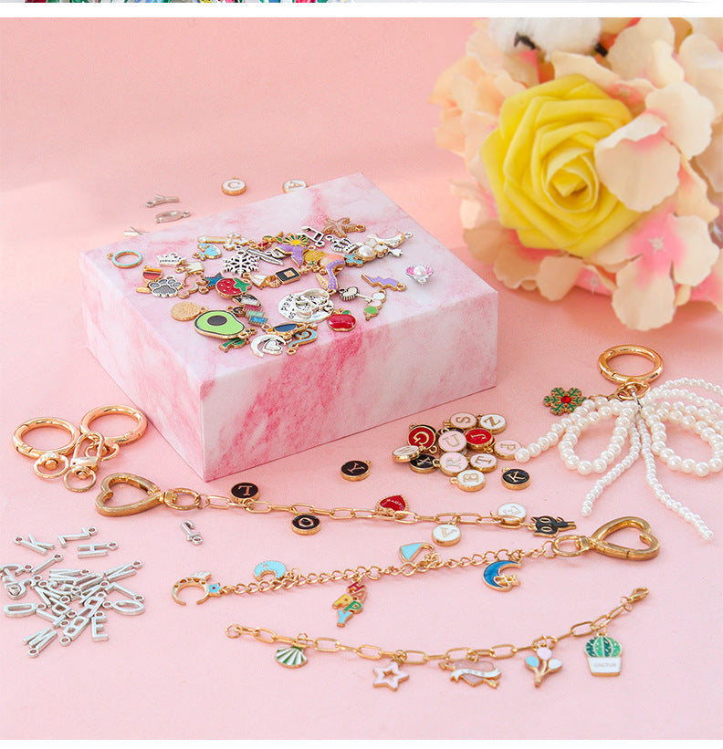 Handmade Jewelry DIY Children's Bracelet Set Bag