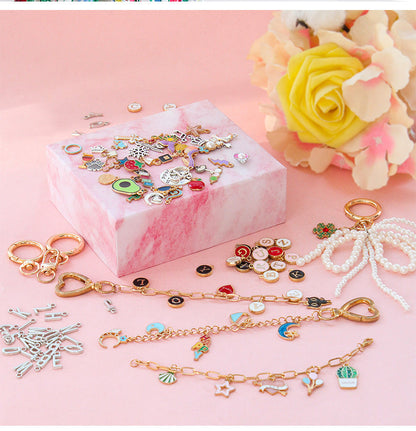 Handmade Jewelry DIY Children's Bracelet Set Bag