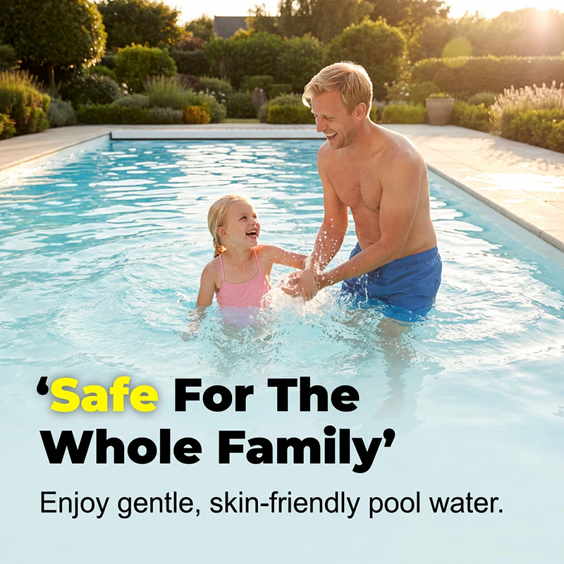 Pool Cleaning Tablets for Crystal Clear Water